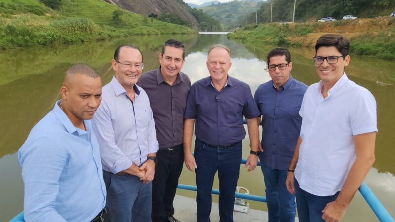 Casagrande inaugura barragem e anuncia novos investimentos em Águia Branca