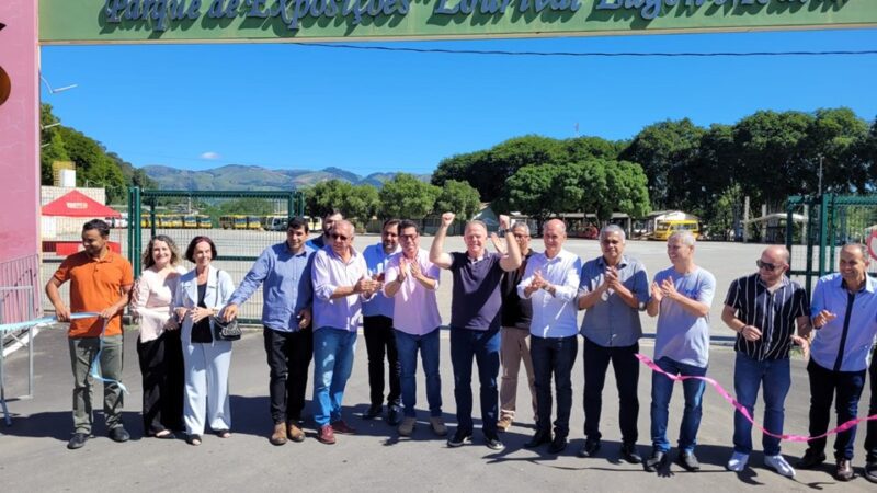 Jerônimo Monteiro recebe primeira etapa de obras no Parque de Exposições