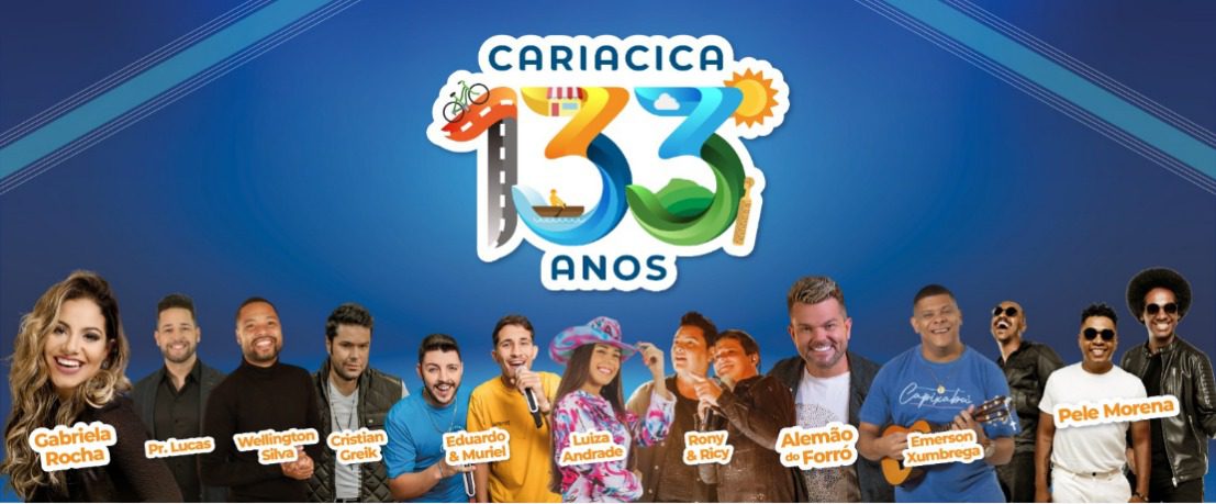 10 shows gratuitos vão agitar o parque O Cravo e a Rosa em Cariacica a partir do dia (29)