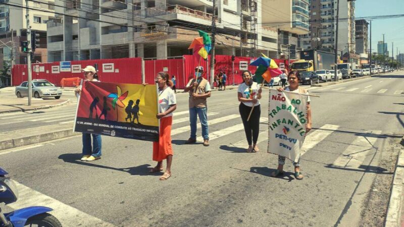 Vila Velha realiza ação de conscientização ao Dia Mundial Contra o Trabalho Infantil