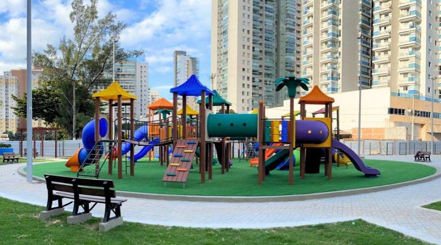 Vila Velha ganha mais um espaço público de convivência com a inauguração da nova praça em Praia de Itaparica nesta sexta-feira (23)