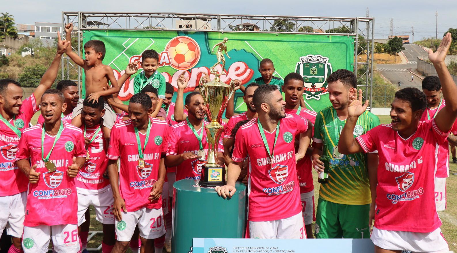 Guarani é campeão! Time conquista o título da Copa Vianense 2023