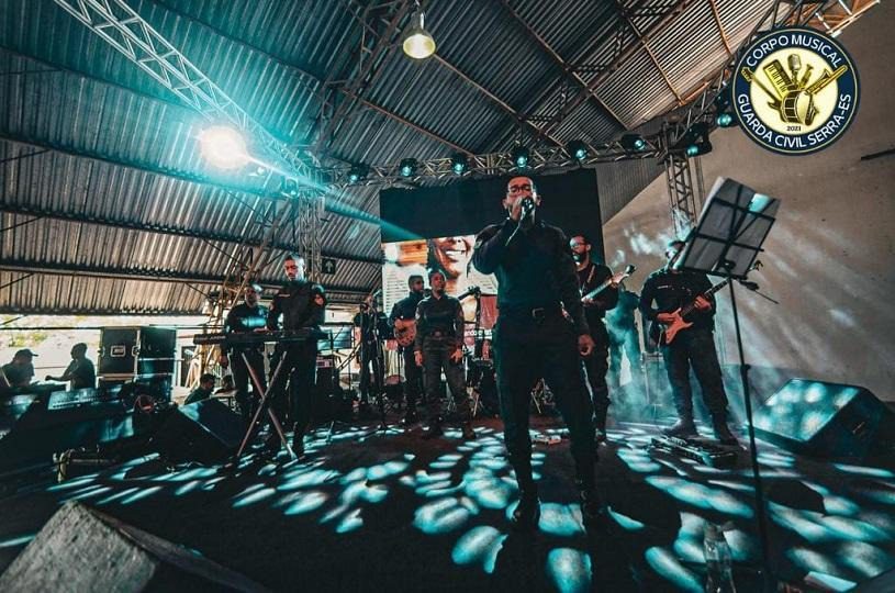 Apresentação Imperdível da Banda da Guarda Civil Municipal da Serra no Festival de Inverno de Domingos Martins