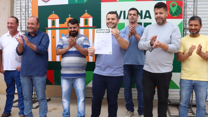 Programa “Minha Rua Melhor” conclui 100% de pavimentação na comunidade de Arlindo Villaschi em Viana