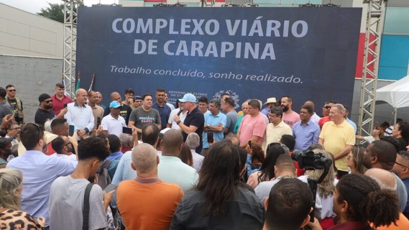 Governador Renato Casagrande inaugurou o viaduto e obras do Complexo Viário de Carapina