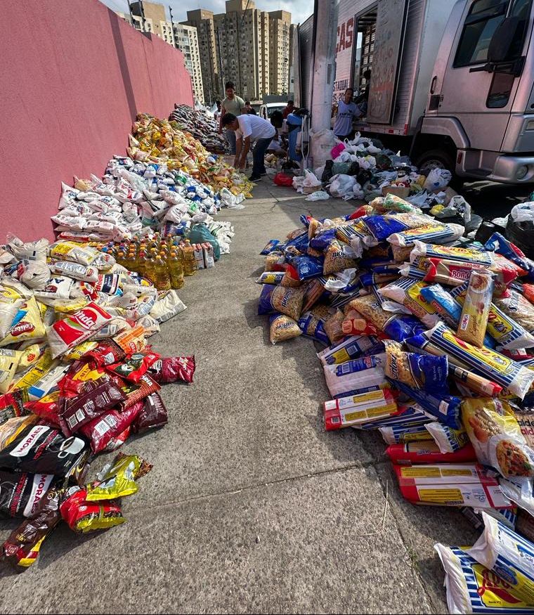 Maior evento de rap e trap no Espirito Santo arrecada mais de 22 toneladas de alimentos