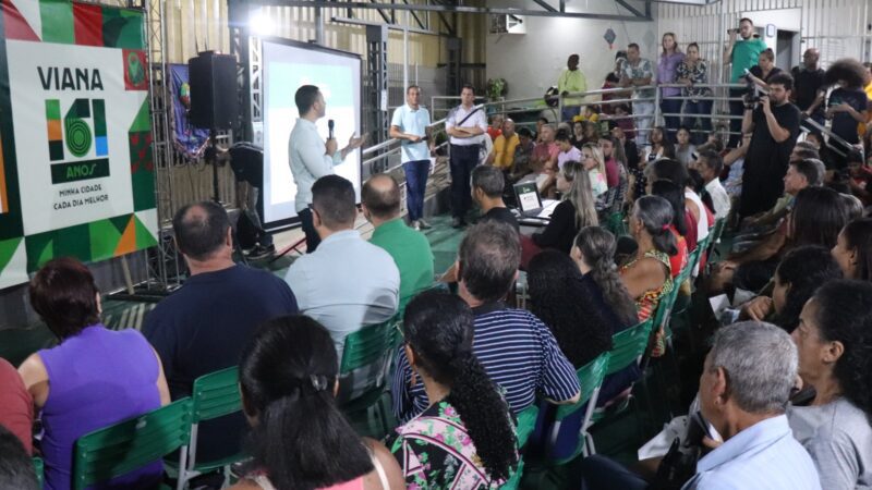 Noite de celebração em Soteco: mais de 800 famílias estão prestes a ter seus terrenos regularizados em Viana