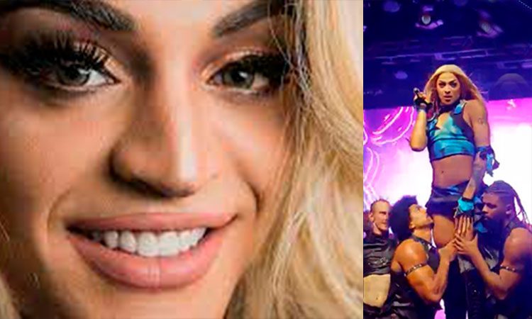 Pabllo Vittar sofre incidente durante apresentação no Espírito Santo