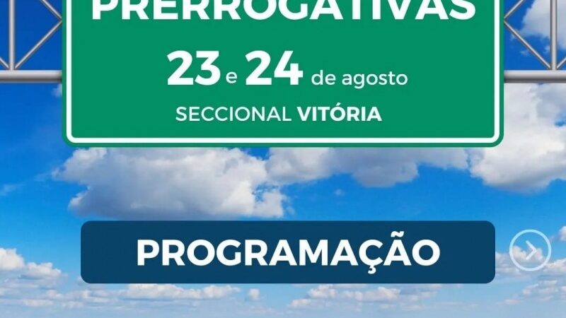 Caravana Nacional de Prerrogativas recebe espaço de destaque na OAB-ES