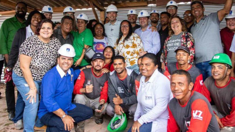 Café na Obra dá início à semana de construção da unidade de saúde no bairro Jabaeté em Vila Velha
