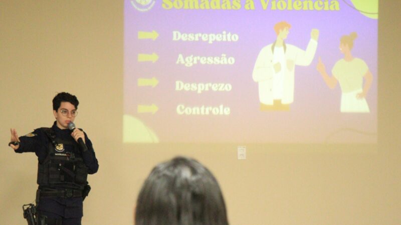 Conscientização no Agosto Lilás: Guarda Municipal de Viana Promove Palestras contra Violência às Mulheres