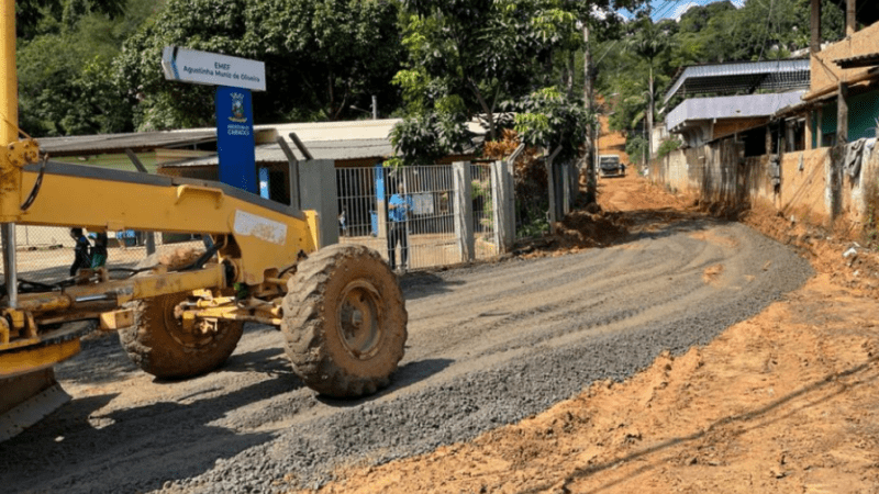 Investimentos de R$ 8 milhões transformam ruas de Vila Prudêncio em Cariacica através de obras de pavimentação e drenagem