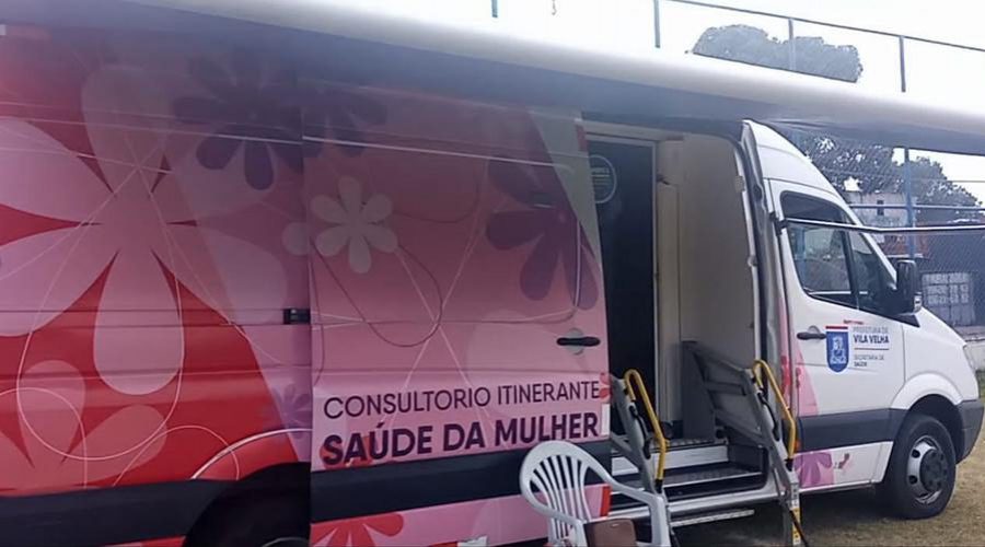 Bairro Vila Garrido em Vila Velha, recebe o “Carro Rosa” com serviços de saúde para a comunidade