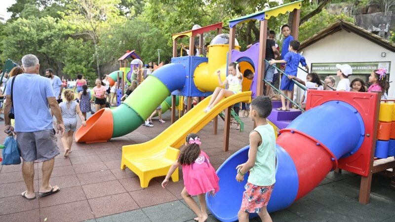 Parque Kids é Inaugurado com muita diversão na Pedra da Cebola em Vitória