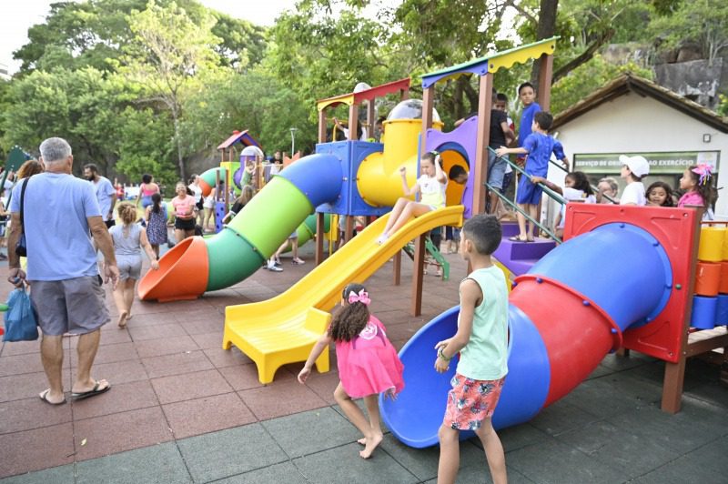 Parque Kids é Inaugurado com muita diversão na Pedra da Cebola em Vitória