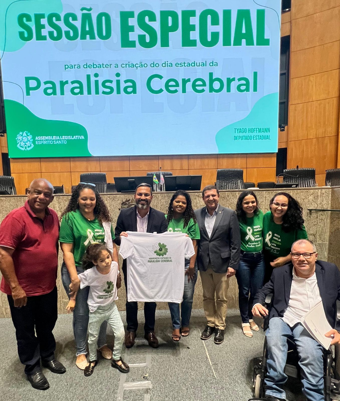 Momento Histórico: Sessão Especial para instituir o Dia Estadual da Paralisia Cerebral
