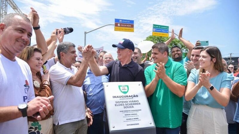 Prefeitura da Serra celebra a inauguração do Sistema Viário Eldes Scherrer Souza e anuncia novas obras