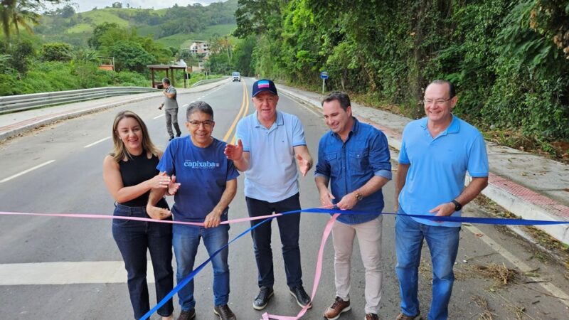 Governo do Estado autoriza obras e inaugura pavimentação de rodovia em Iconha