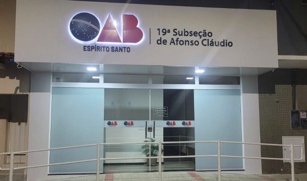 OAB-ES celebra inauguração da nova sede da 19ª Subseção de Afonso Cláudio