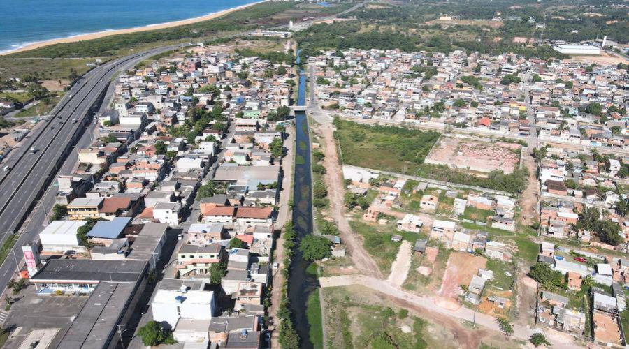 Bairro São Conrado em Vila Velha se transforma com as obras de macrodrenagem do Canal do Congo