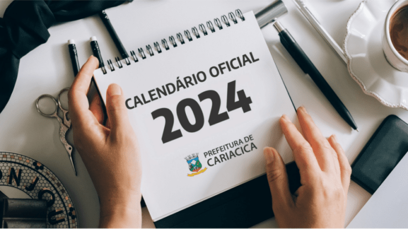 Prefeitura de Cariacica anuncia calendário de feriados e pontos facultativos para 2024