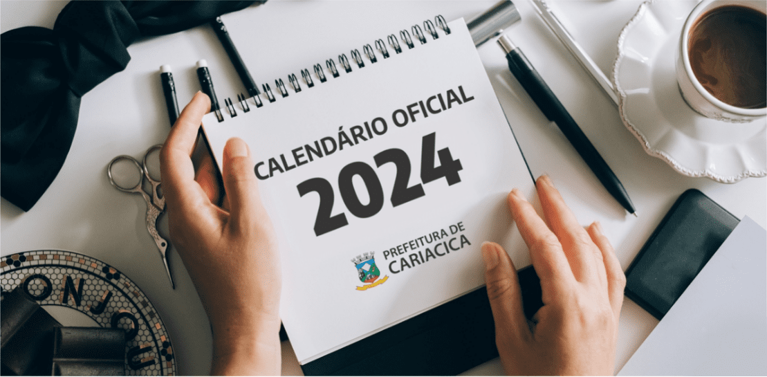 Prefeitura de Cariacica anuncia calendário de feriados e pontos facultativos para 2024