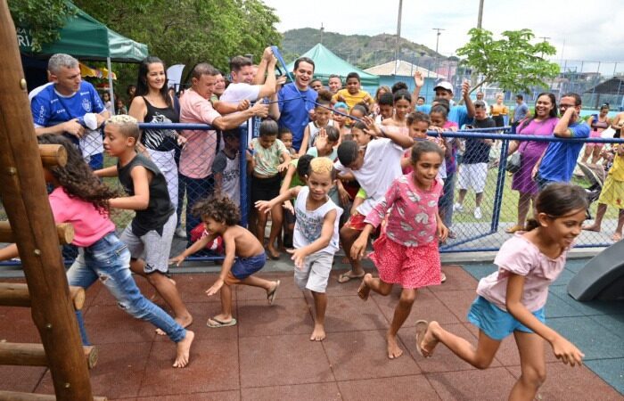 Novo Parque Kids traz alegria aos moradores do bairro Redenção em Vitória