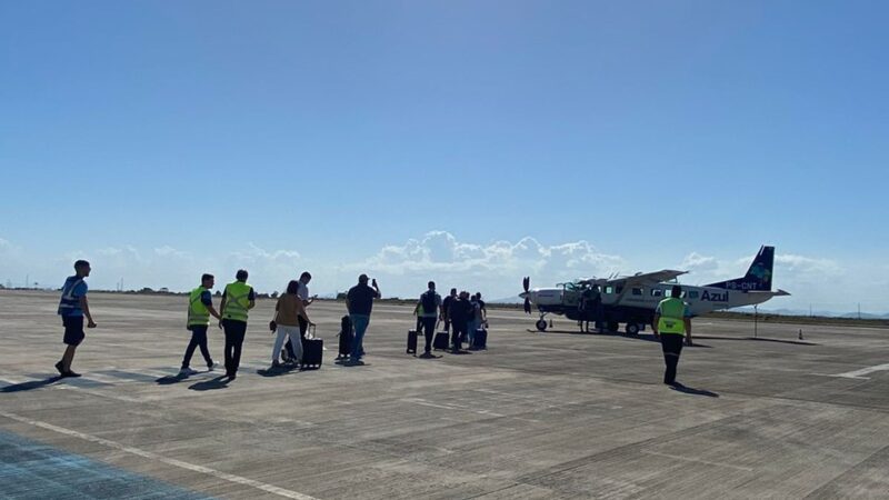 Novo Aeroporto Regional de Linhares recebe com êxito os primeiros voos comerciais