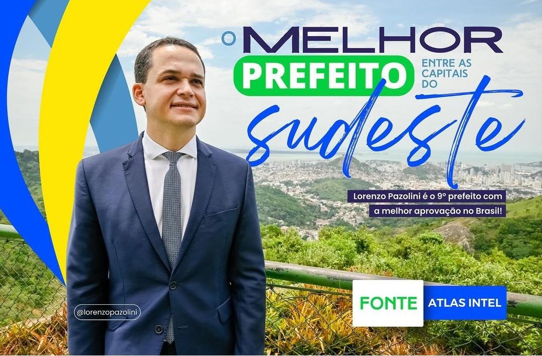 Segredos do Sucesso: Lorenzo Pazolini, Prefeito de Vitória, Domina Aprovação no Sudeste. Conheça os Bastidores!