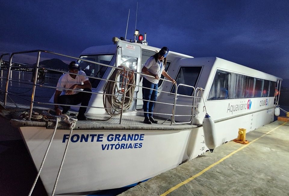 Cariacica terá viagens Aquaviárias noturnas a partir de 29 de janeiro