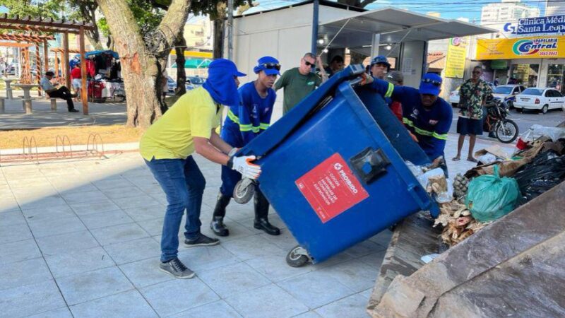 Prefeitura de Vila Velha organiza força-tarefa para coleta de lixo durante greve dos garis