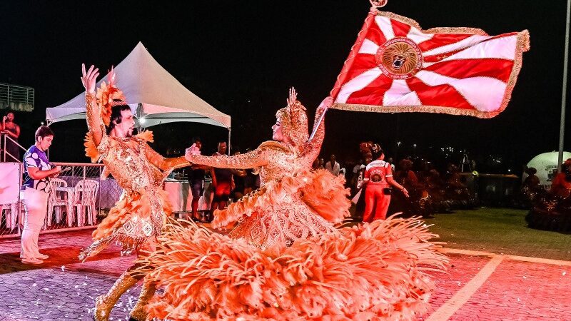 Desfile da MUG no Carnaval 2024 destaca o enredo “Massena: Um Olhar em Aquarela”
