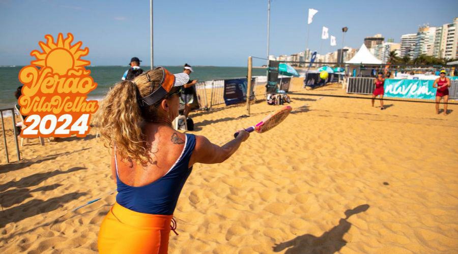 Torneio de Beach Tennis na Arena de Verão de Vila Velha agita o cenário esportivo com 300 duplas