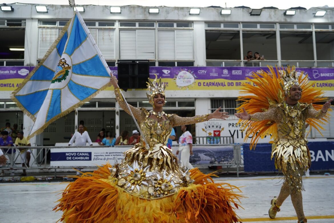 Baixo Guandu é Destaque no Desfile da Escola Independente de Eucalipto no Sambão do Povo