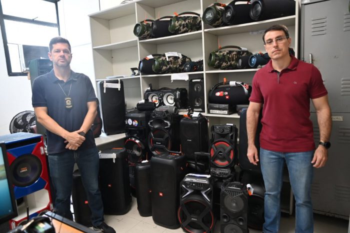 Ação Histórica durante o Carnaval: 40 caixas de som apreendidas em operação contra poluição sonora na capital do estado