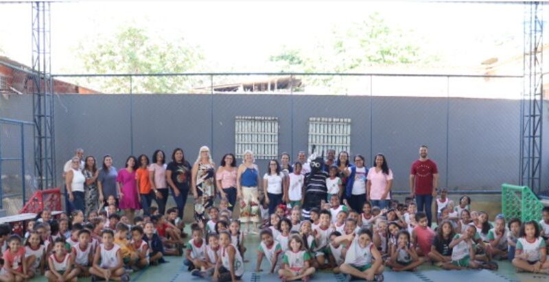 Escola de Viana utiliza aula teatral para abordar a prevenção da dengue