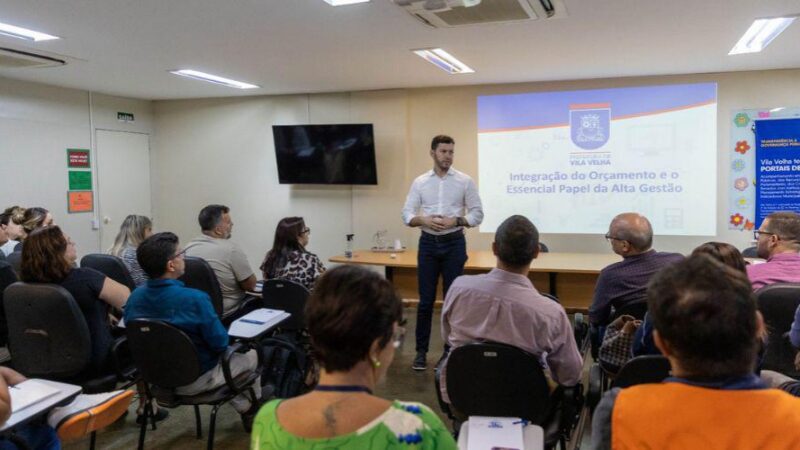Vila Velha promove debate sobre planejamento, integração orçamentária e eficiência