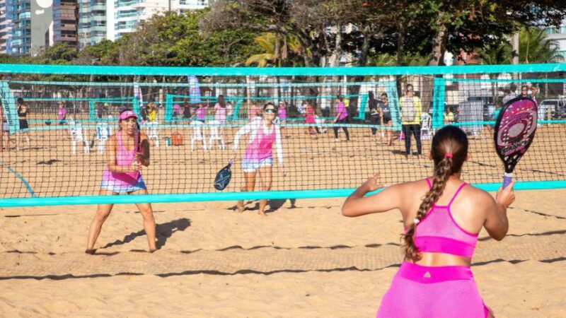Praia de Itaparica recebe Torneio Feminino do Circuito Quatro Estações de Beach Tennis