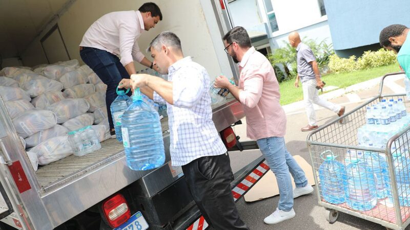 Doações de Cariacica chegam para ajudar as vítimas das chuvas em Alegre