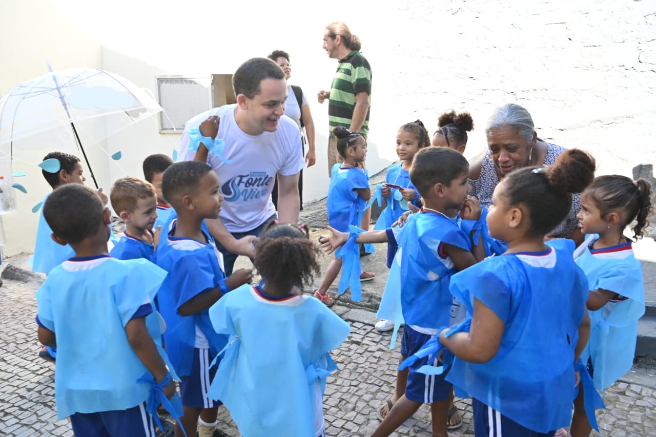 Dia da Água: Pazolini restaura e reabre o famoso Chafariz da Capixaba, no Centro