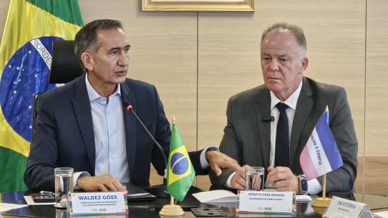 Governador expõe em Brasília plano de reconstrução para cidades atingidas pelas chuvas