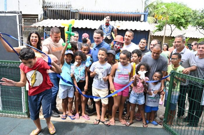 Novo Parque Kids traz muita diversão para a orla de Mangue Seco em Vitória