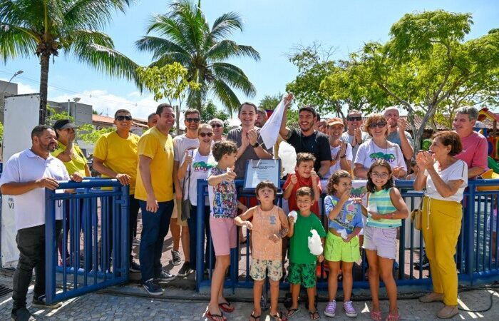 Prefeitura de Vitória realiza entrega do Parque Kids na Mata da Praia