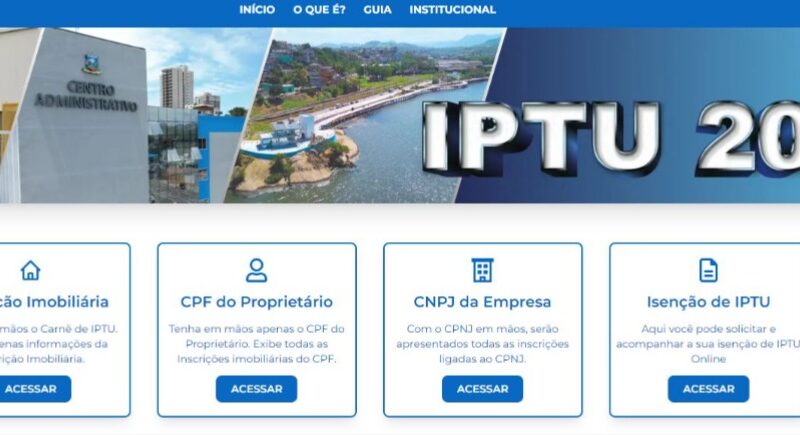 Perdeu o Prazo do IPTU? Não se preocupe, boleto atualizado está disponível on-line no site da Prefeitura de Cariacica