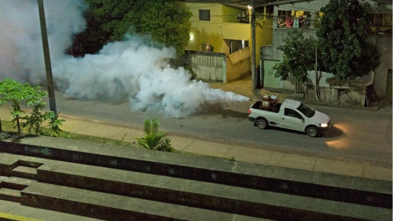 Ação do fumacê abrange 75 bairros da Serra durante esta semana