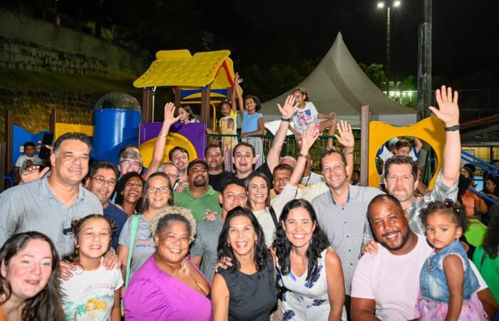 Bairro de Lourdes é contemplado com nova academia popular para pessoa idosa e Parque Kids