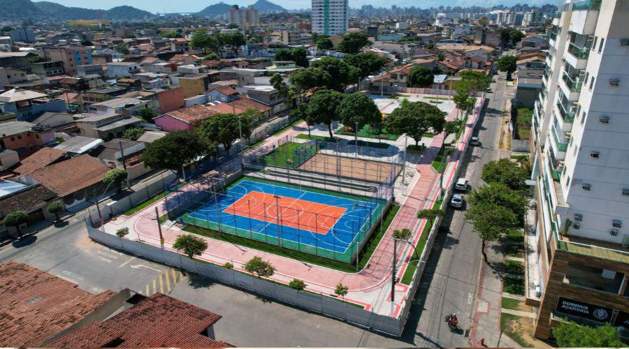 Jardim Guadalajara se prepara para a inauguração da nova praça das famílias nesta sexta-feira (3)