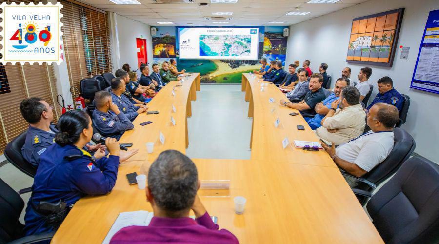 Forças de segurança coordenam ações para garantir tranquilidade na festa da cidade