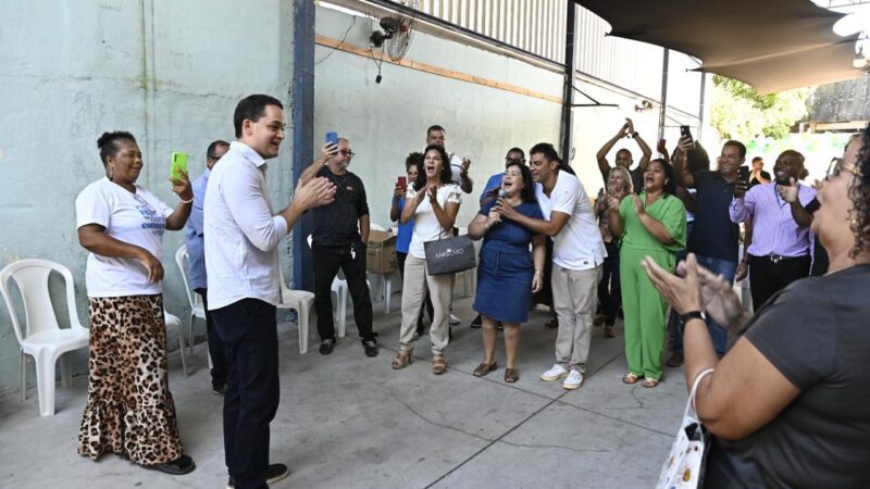 Líderes comunitários prestam homenagem a Pazolini