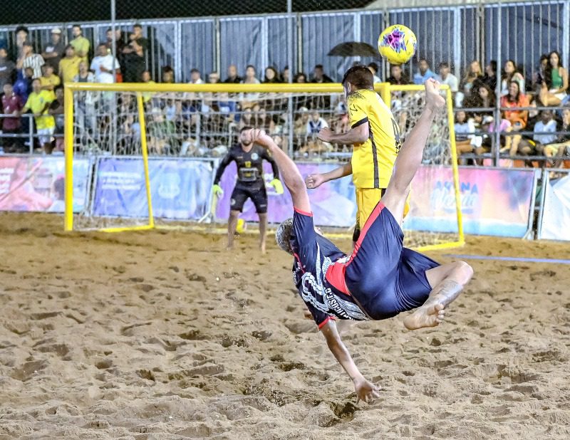 Vitória é reconhecida como o principal polo de beach soccer no Estado